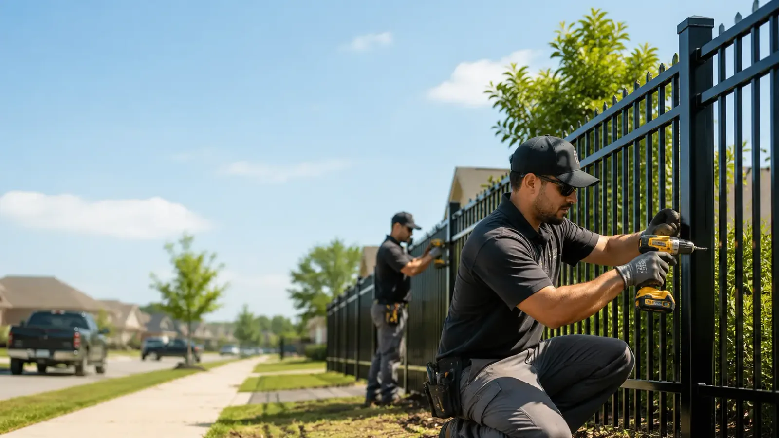 Metal Fence Installation in East Hartford, CT